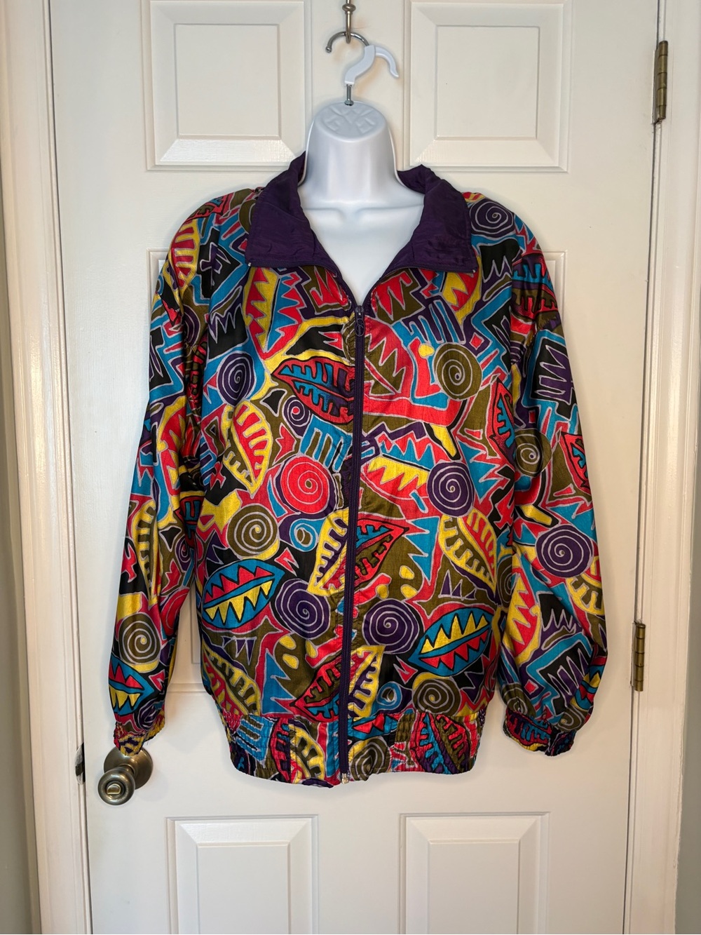 Vintage Lavon Colorful 90’s Windbreaker XL